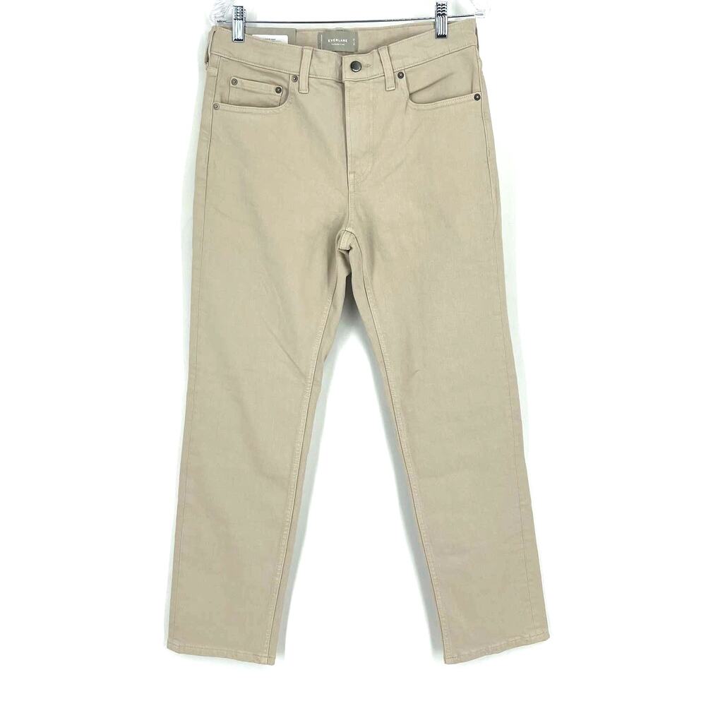 NWT Everlane Men’s Straight Jeans in Beige
